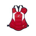 ASICS BPP471 軟式用プロテクター(レッド×ネイビー) BPP471 メーカー在庫あり アシックス スポーツ キャンプ