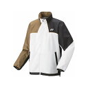 YONEX ユニ裏地付ウィンドウォーマーシャツ(キャメルゴールド) サイズ SS 70095 メーカー在庫あり ヨネックス アウトドア用ウェア キャンプ