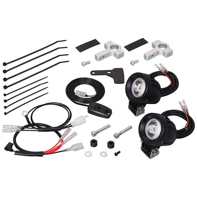 KITACO LEDシャトルビームKIT（クリア） 800-0763080 キタコ ホーン・電飾・オーディオ バイク セロー250