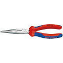 KNIPEX 26 12 200 先長ラジオペンチ 200mm コンフォートハンドル 黒防錆コート ・26 12 200 メーカー在庫あり クニペックス ハンド...