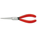 KNIPEX 31 11 160 45 先曲がり ニードルノーズプライヤー 160mm プラスティックコーティングハンドル ・31 11 160 クニペックス ...