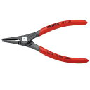 KNIPEX 49 11 A1 90 先曲がり 軸用精密スナップリングプライヤー 19-60φ ・49 11 A1 メーカー在庫あり クニペックス ハンドツール...
