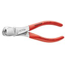 KNIPEX 67 03 140 ハイレバーエンドニッパー 160mm プラスチックコーティングハンドル 黒防錆コート ・67 03 140 メーカー在庫あり ...