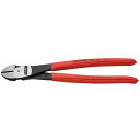 KNIPEX 74 01 250 バネ付強力型斜ニッパー 160mm コーティングハンドル 黒防錆コート ・74 01 250 メーカー在庫あり クニペックス ...