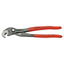 KNIPEX 87 41 250 CobraESコブラエクストラ スリムウォーターポンププライヤー 250mm 滑り止めプラスチックコーティングハンドル ・87...
