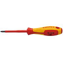 KNIPEX 9812-01 1000V 絶縁ロバートソンドライバー R2 210mm ・9812-01 メーカー在庫あり クニペックス ハンドツール バイク 車 自動車 自転車(4)
