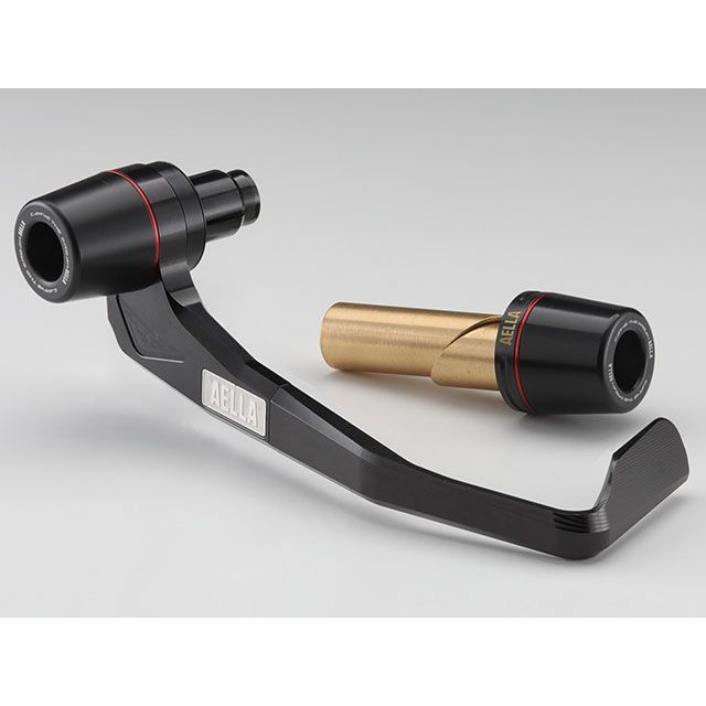AELLA ブレーキレバーガード＆バーエンドスライダーセット（Panigale V4） AE-15011 BK メーカー在庫あ..