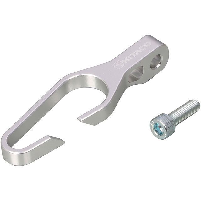 KITACO ブレーキホースガイド タイプ2（シルバー） 569-9010160 メーカー在庫あり キタコ ブレーキホース・ケーブル類 バイク 汎用