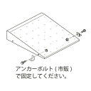 【メーカー直送】TAKUBO スロープ セット納入 BS-SRP タクボ物置 その他盗難防止グッズ バイク