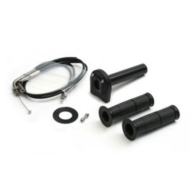 ACTIVE スロットルキット TYPE-3 巻取φ40 ステン金具（ブラック） 1063442SU アクティブ グリップ関連パーツ バイク V MAX1200
