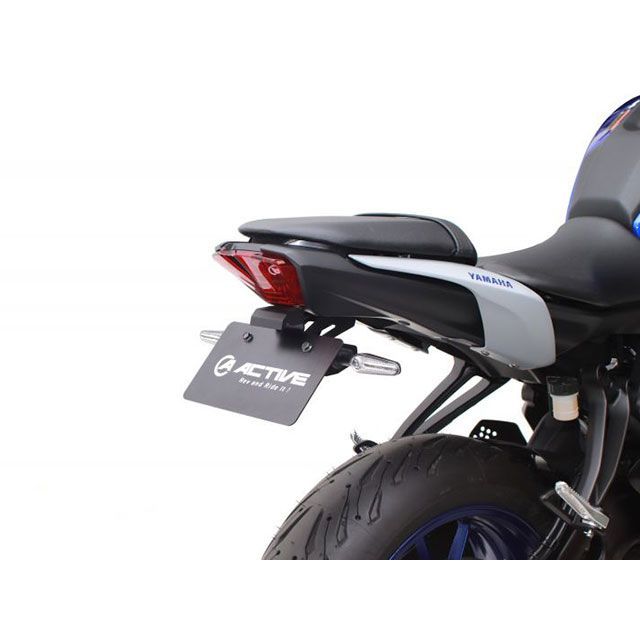 ACTIVE フェンダーレスキット（ブラック）LEDナンバー灯付き 1153070 アクティブ フェンダー MT-07（AB..