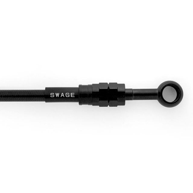 SWAGE-LINE PRO リアホースキット（ステンレスブラック） ホースカラー ブラック BTPB554R スウェッジラインプロ ブレーキホース・ケーブル類 バイク Hayabusa
