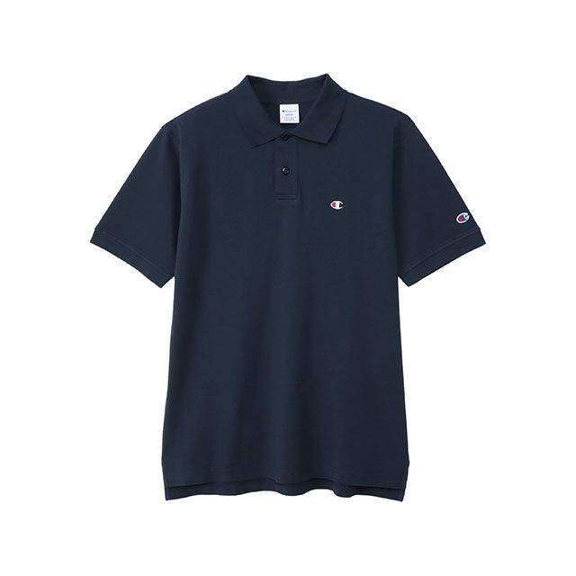 champion C3-Z358 POLO SHIRT（ネイビー） サイズ M C3-Z358 メーカー在庫あり チャンピオン アウトドア用ウェア キャンプ
