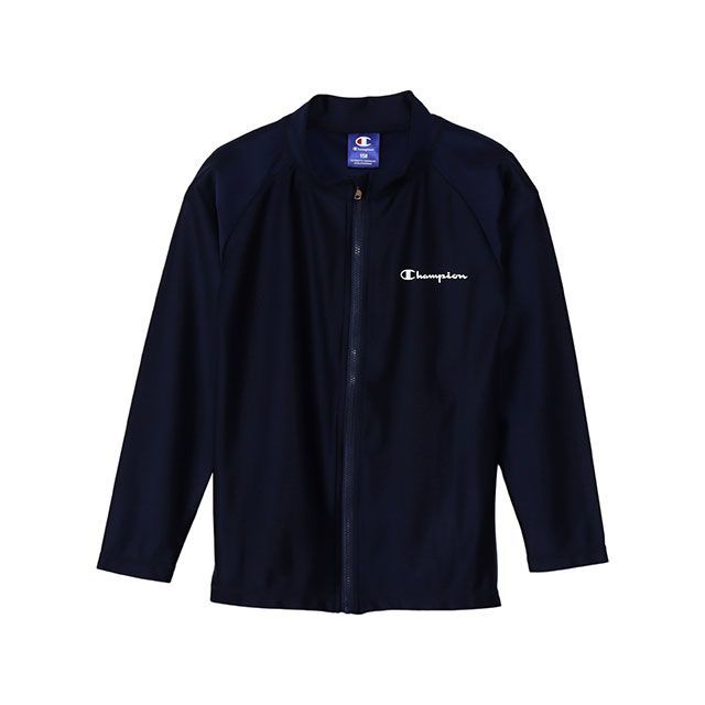 champion CK-ZS402 RASH GUARD(ネイビー) サイズ 150 CK-ZS402 メーカー在庫あり チャンピオン アウトドア用ウェア キャンプ