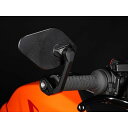 GILLES TOOLING バーエンドミラー「STRATOS」 1pc. (マットブラック) M0305BD ギルズツーリング ハンドル関連パーツ バイク M...