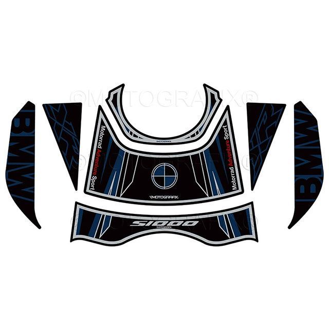 MOTOGRAFIX ボディパッド Ignition Guard Protector MT-BIG002KB モトグラフィックス ドレスアップ・カバー バイク S1000XR(2)