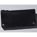 KADOYA K’S LEATHER&K’S PRODUCT SADDLE LONG WALLET(ブラック) ・8943 カドヤ 財布 日用品