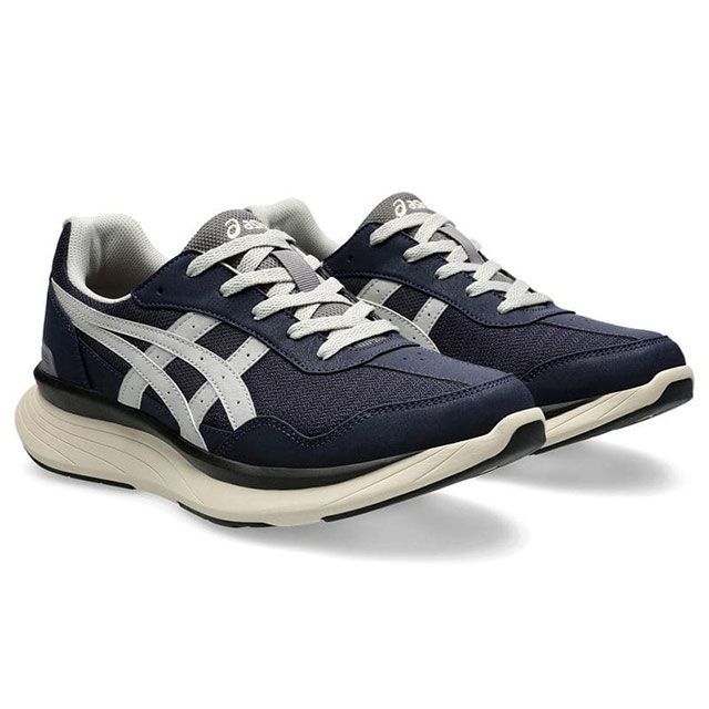 ASICS 1241A011 KNEESUP M011（ネイビーブルー/グレー） サイズ 26.5cm 1241A011 メーカー在庫あり アシックス シューズ類 キャンプ