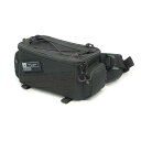 Rough&Road コンバットウエストバッグ カラー ブラック RR9615BK メーカー在庫あり ラフ&ロード ツーリング用バッグ バイク