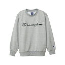 champion CK-AS003 CREW NECK SWEATS(オックスフォードグレー) サイズ 130 CK-AS003 チャンピオン アウトドア用ウェア キャンプ(4)