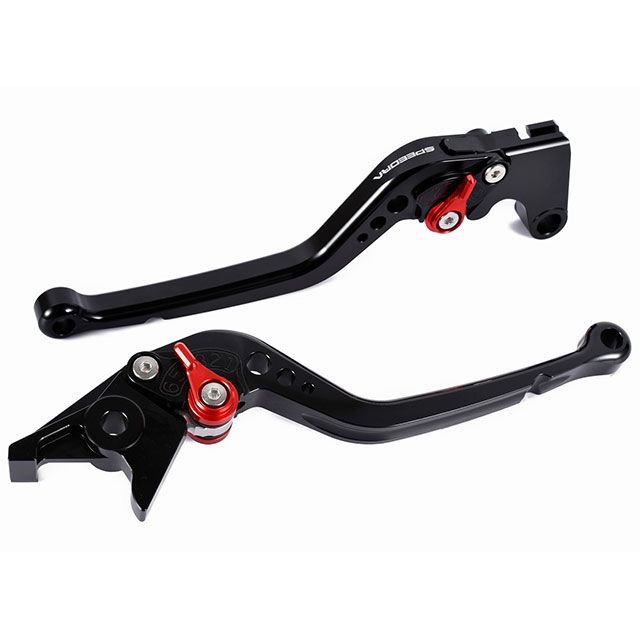 SPEEDRA アジャストレバー スタンダードロング（レバー本体：ブラック） アジャスター ブラック LVBG084BK-BK SPEEDRA レバー バイク CBR1000RR-R CBR1000RR-R SP
