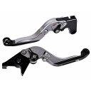 SPEEDRA アジャストレバー 可倒延長式(レバー本体:マットチタン) アジャスター マットチタン エクステンション マットレッド LVGM089TM-TMRD SPEEDRA レバー バイク X-ADV