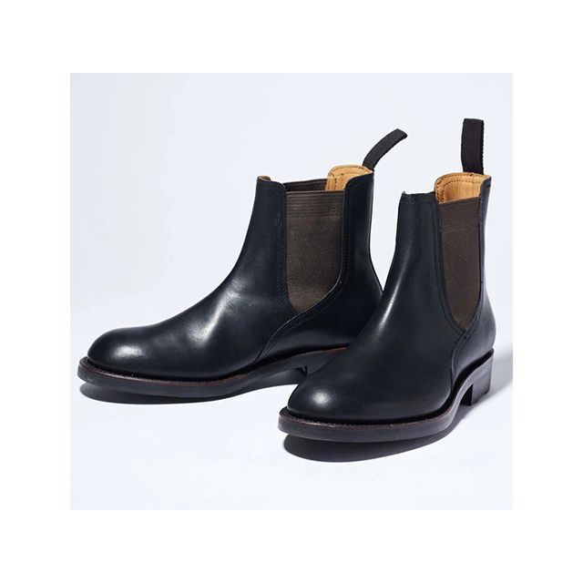 KADOYA 2025春夏モデル K'S LEATHER＆K'S PRODUCT RIDE CHELSEA-RGK（ブラック） サイズ 25.0cm ・4338 カドヤ ライディングブーツ バイク