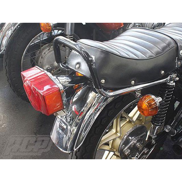 ACP CB400F ゴム巻き タンデムバー（黒） STT139 ACP タンデム用品 バイク CB400フォア 2