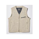KADOYA 2025春夏モデル K'S LEATHER&K'S PRODUCT PL-RIDERS VEST(アイボリー) サイズ L ・0524 カドヤ ジャケット バイク