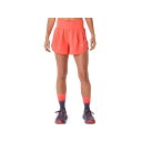 ASICS 2012C965 ウイメンズROAD 3.5インチショーツ(コーラルリーフ) サイズ M 2012C965 アシックス アウトドア用ウェア キャンプ(4)