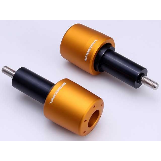 SPEEDRA アルミバーエンド タイプB カラー マットゴールド ABEBHO08MGD メーカー在庫あり SPEEDRA ハンドル関連パーツ