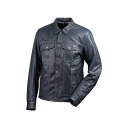 DEGNER 2025春夏モデル 25SJ-1 レザージャケット(ネイビー) サイズ L 25SJ-1 メーカー在庫あり デグナー ジャケット バイク