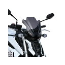 ERMAX GSX-S1000 2022-2025 ノーズスクリーン カラー サテングレー ・0604Y87-83 アルマックス スクリーン関連パーツ バイク GSX-S1000(2)
