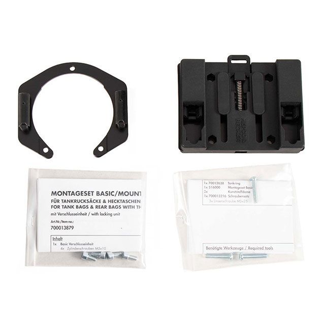 HEPCO＆BECKER タンクリングフィッティング ベーシック 5穴 516002-5 ヘプコ＆ベッカー ツーリング用バ..