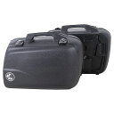 HEPCO&BECKER サイドケース ジュニア エンデューロセット 右40L/左30L(ブラック) 610038 00 01 ヘプコ&ベッカー ツーリング用ボックス バイク