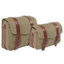 HEPCO&BECKER サイドバッグ レガシー C-Bowサイドキャリア用 M&L 左右セット(グリーン) 6451976 00 08 ML ヘプコ&ベッカー...