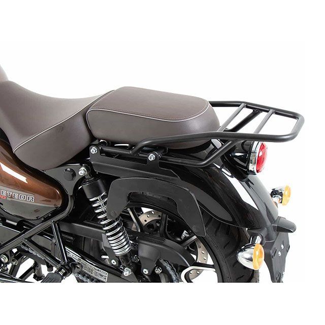 HEPCO＆BECKER リアキャリア（トップケース不可）/（ブラック） 6587619 01 01 ヘプコ＆ベッカー キャリア・サポート バイク METEOR350