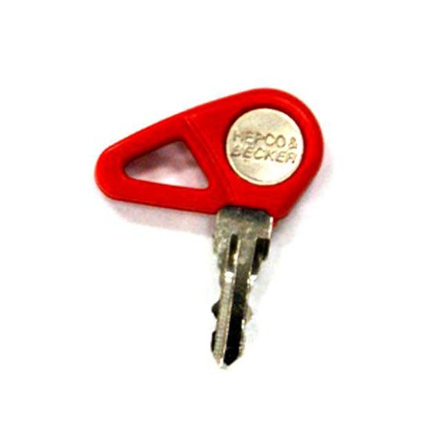 HEPCO＆BECKER スペア キー 1個 キーNO.001 710110-001 ヘプコ＆ベッカー ツーリング用ボックス バイク ユニバーサル（汎用）