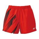 YONEX 25107 ウィメンズニットショートパンツ(サンセットレッド) サイズ M 25107 メーカー在庫あり ヨネックス アウトドア用ウェア キャンプ