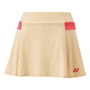 YONEX 26145 ウィメンズスカート インナースパッツ付(アイスベージュ) サイズ M 26145 メーカー在庫あり ヨネックス アウトドア用ウェア キャ...