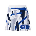 YONEX 26154 ウィメンズスカート インナースパッツ付(ホワイト) サイズ M 26154 ヨネックス アウトドア用ウェア キャンプ