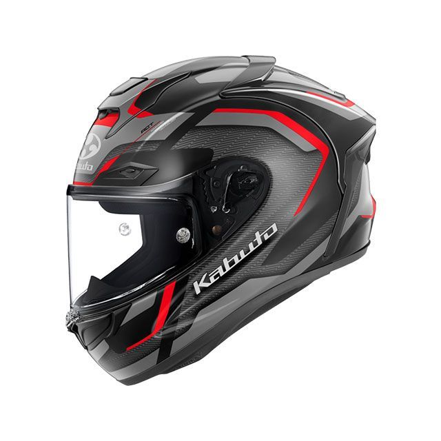 OGK KABUTO F-17 ゼスタル（フラットブラックレッド ） サイズ S/55-56cm オージーケーカブト フルフェ..