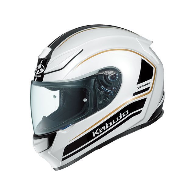 OGK KABUTO シューマ（パールホワイトブラック） サイズ L/59-60cm メーカー在庫あり オージーケーカブ..