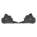 OGK KABUTO イブキ チークパッドセット(ブラック) サイズ XL(20mm) オージーケーカブト ヘルメット内装オプション バイク