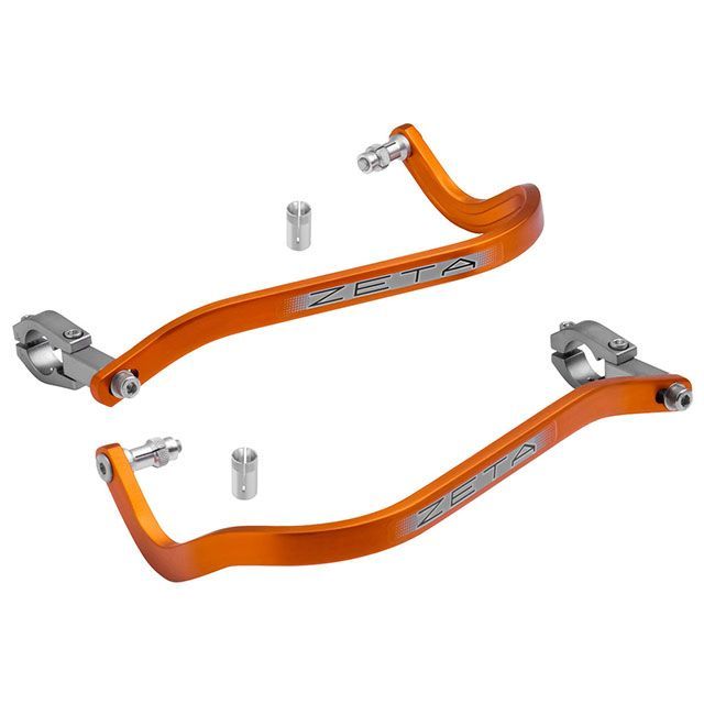 ZETA アーマーガード 28.6mm ベンド（オレンジ） D8315 メーカー在庫あり ジータ ハンドル周辺パーツ ..