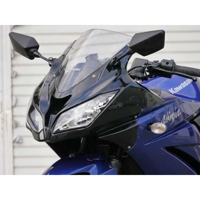 才谷屋ファクトリー 「ZX-6Rレプリカ」アッパーカウル/ストリート 仕様：黒ゲル 3KNJ25UPS6-B Saitaniya Factory カウル エアロ バイク ニンジャ250R