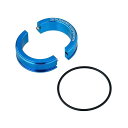 ZETA サスペンションローダウンキット アウターキット 46φ −40mm リヤ(ブルー) C0350 ジータ 車高調整キット バイク