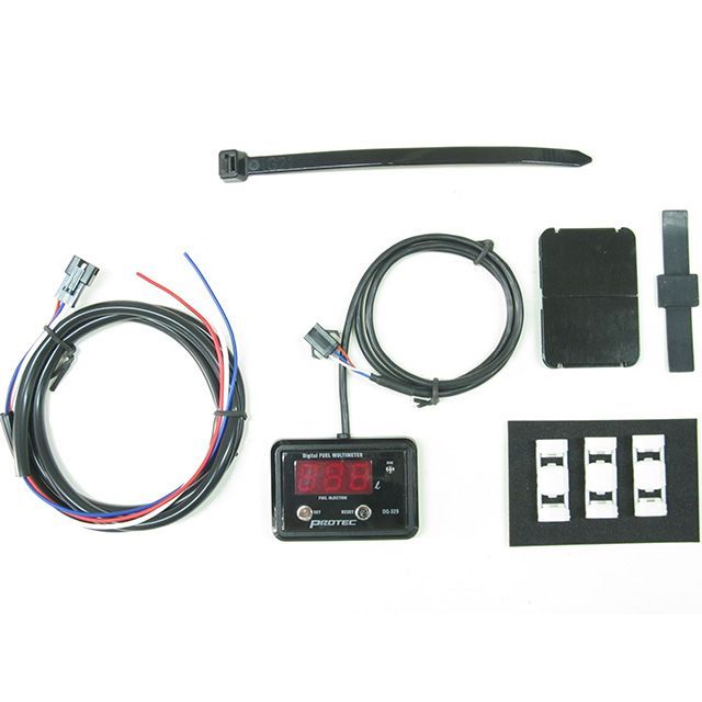 PROTEC 12548 DG-HD05 デジタルフューエルメーター車種専用キット 12548 プロテック 水温・油温・燃料計 バイク X350