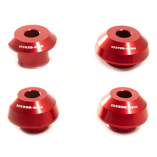 TERAMOTO パフォーマンスカラー GROM 【JC75】 16-20 フロント/リアセット（レッド） H-SET01-01 テラモト その他ホイール バイク GROM