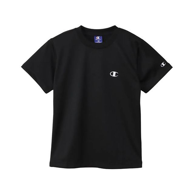 ●メーカー名：チャンピオン / champion●商品名：CK-BS307 SHORT SLEEVE T-SHIRT（ブラック）●サイズ 140・サイズ：130はこちら・サイズ：150はこちら・サイズ：160はこちら●メーカー品番：CK-BS307●JANコード：4550671161914商品の保証は、メーカー保証書の内容に準じます。●カラーブラック●サイズ規格110・120・130・140・150・160●仕様素材：Polyester Mesh、Polyester 100％FEATURES：Recycled Polyester、Left Chest Embroldery、Left Cuffs C Logo Embroldery、Qulck-Dry Fabric機能性： 吸汗速乾●備考環境に配慮されたリサイクルポリエステル100％で、吸水速乾性に優れたメッシュ素材を使用したショートスリーブTシャツです。肌面が細かいメッシュ構造で肌離れが良く、汗によるベタつきを軽減する快適なアイテムです。左胸と左袖口にCロゴを単色で刺繍しています。シンプルなデザインで、単独での着用はもちろんコーディネートも楽しめる、シーンやシーズンを選ばないユーティリティアイテムです。●写真注意※画像はイメージです。